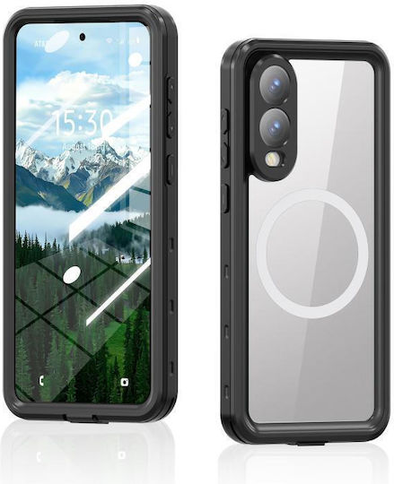 Redpepper IP68 Waterproof Case Samsung Galaxy S25 Edge 5G Black
