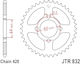 Rear Sprocket 832.42 Fe3000.42/832 42 F Yamaha DT 50 42T PBR