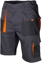 Sara Workwear King Βερμούδα Εργασίας Γκρι Sara Workwear King Βερμούδα Εργασίας Γκρι