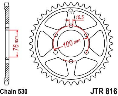 Pinion Spate 816.45 Suzuki Gsxr750 1100 Gs550 Conversie 530 Ca 827.45 Are Lanț 532 Jt