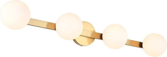 Lucas Leuchte Wand Gold