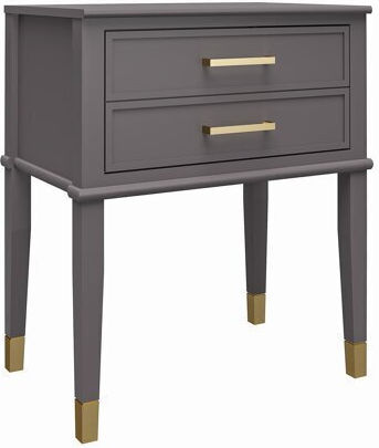 Desk Belromu 104 Wooden Graphite with Metal Legs 60x40x71cm