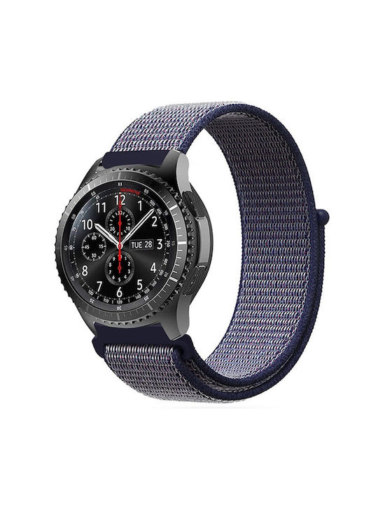Kalebol Λουράκι Υφασμάτινο Μπλε (Galaxy Watch4/5/6/7/FE/4 Classic/6 Classic/5 Pro3)