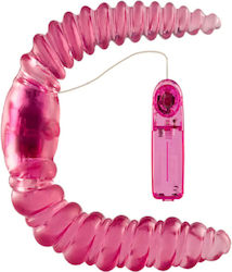 APH Dildo dublu Cu ventuză Roz