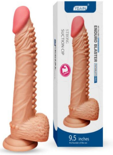 APH Realistic Dildo with Balls and Suction Cup