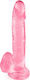 APH Dildo Διάφανο 24cm