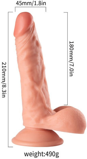 Ophelia's Dream Realistisches Dildo Mit Saugnapf Fleisch