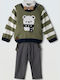 Kinder-Set mit Hose Winter 5Stück Khaki