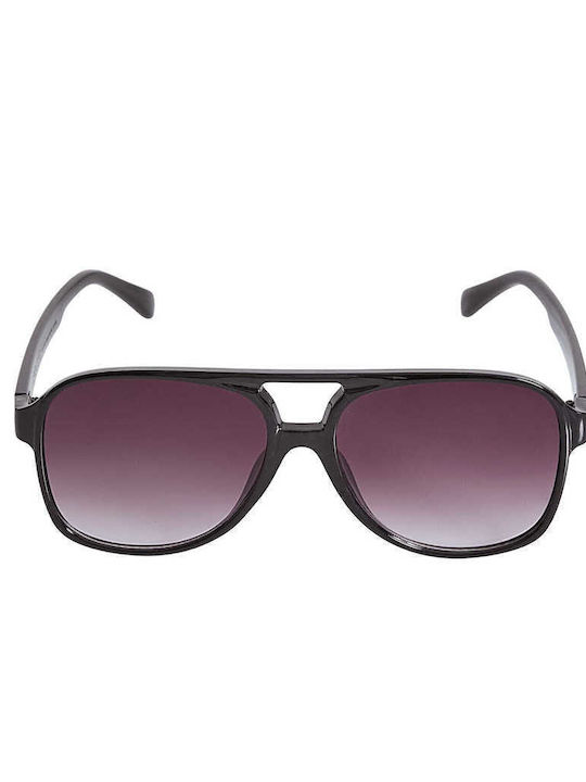 Celestino Women's Sunglasses with Black Plastic Frame and Purple