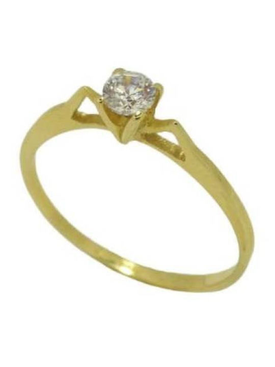 Einzelstein aus Gold 14K