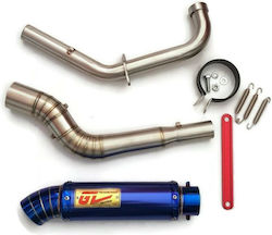 Kit De Evacuare Yamaha Crypton 105/115 Gl Q63-55 Albastru