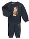 Kids Sweatpants Set Black 2pcs Disney Mickey Mouse