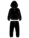 Kids Sweatpants Set Black 2pcs