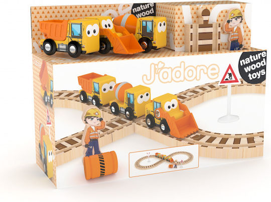J′adore Сет с Влакче от Дърво за 3+ години+ Години