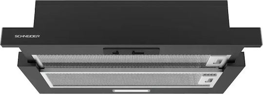 Schneider Schiebbarer Dunstabzug 60cm Schwarz