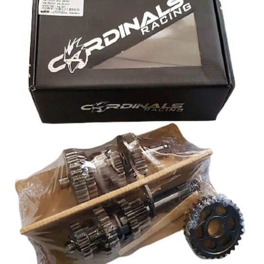 Honda Innova Karten 1. Gang 15/32 2. Gang 20/28 3. Gang 20/22 4. Gang 25/23 Verschiedene Motorradmotor-Teile