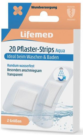 Lifemed Водоустойчиви Адхезивни пластири 20бр