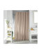 Sidirela Puerto Shower Curtain Fabric 180x200cm Beige