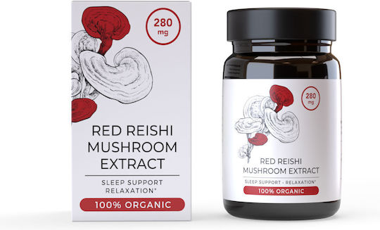Endoca Red Reishi Mushroom Extract 280mg 30 Mützen