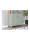 Sideboard Cosmoliving By made of Wood & Metal Green 85x41x85cm