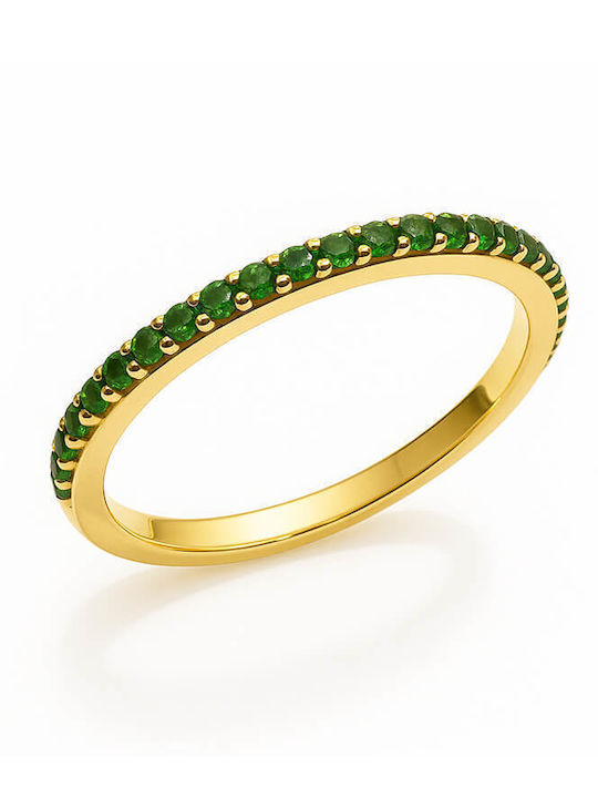 Damen Ring mit Steinen aus Gold 14K
