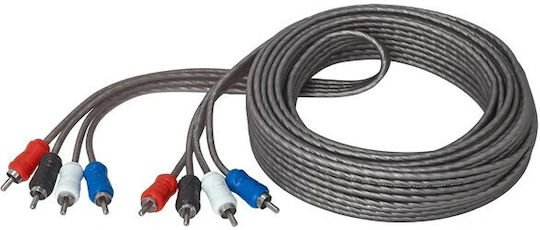 L1rca255t 4-channel Twisted-pair Rca Signal Cable Level 1 Auto-connect 5.5m