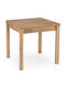 Houston 224 Square Table Kitchen Wooden Craft Oak 80x80x76cm