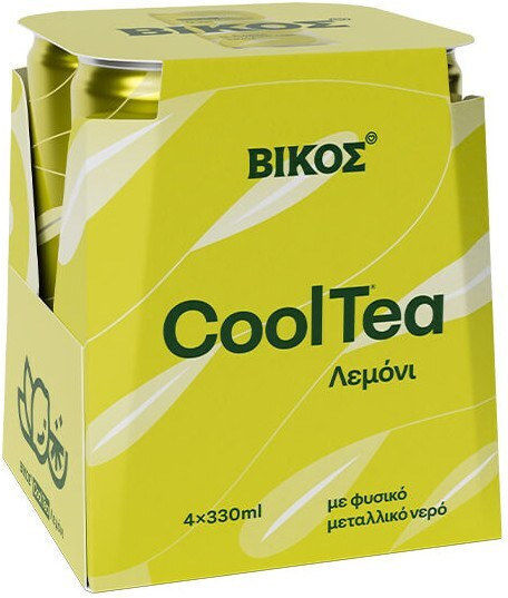 Vikos Ice Tea Lemon Non-Carbonated in Box 58560 4x330ml