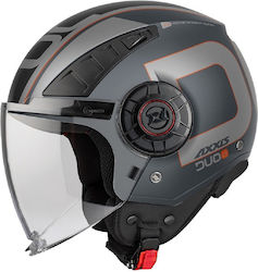 Axxis Metro S Jet ECE 22.06 Duo C2 Grey Matt