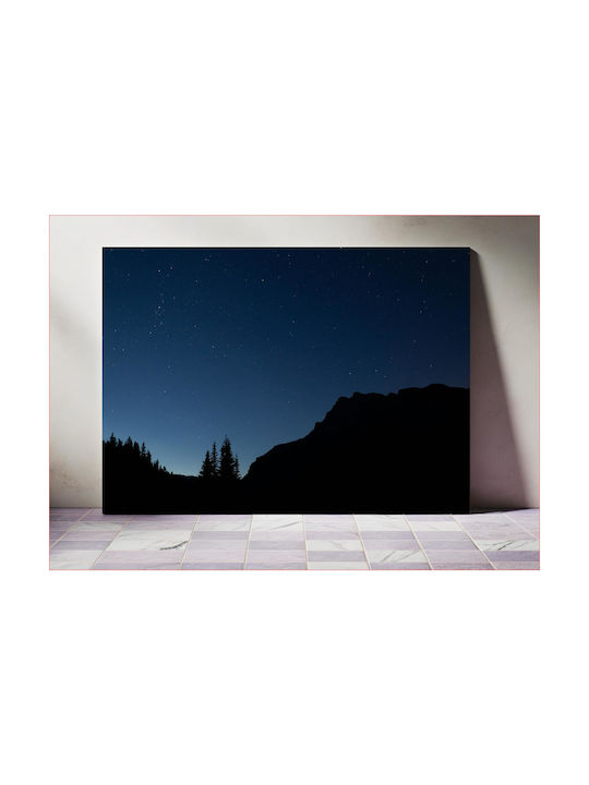 Панел Starry Night Over Mountains Една Нощ Над ...
