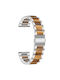 Λουράκι Dual-color Μεταλλικό Ρητίνης Coros Pace 3 Silver+honey