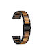 Dual-Color Metal Resin Strap Coros Pace 3 Black+Honey