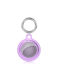 Husă Silicon Airtag Crystal Clear Shockproof Breloc Mov