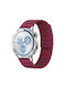 Λουράκι Σιλικόνης Μαγνητικό Κλείσιμο Garmin Vivoactive 5 Wine Red