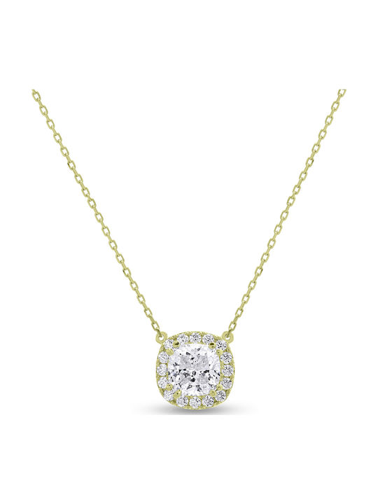 Ortaxidis Rosette din Aur 14K cu Zirconiu