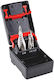 Wurth Step Set of 3 Conical Drills HSS with Triangular Shank for Metal
