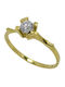 Single Stone from Gold 14K