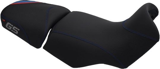 BMW R 850 1100 1150GS Motorcycle Seat Cover 1994-2004 Black Red Blue Red Stitching