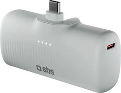 SBS Ecopower 5000mAh 10W Γκρι