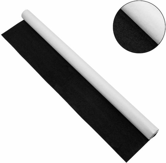 Car Sticker Waterproof Fabric Repair Alcantara Suede Roll 100x60cm Black W17319-3b