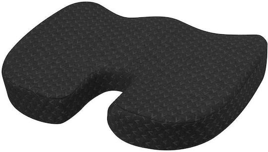 Madi Orthopädisches Kissen Sitz mit Memory Foam 44x36x7cm in Schwarz Farbe 21747-00