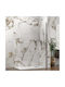 Karag Walkin 1 Σταθερό Πλαϊνό Ντουζιέρας 160x200cm Clear Glass Cromo