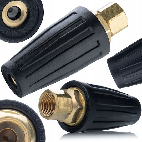 Rotary Turbo Nozzle Karcher Hd Hds Pressure Washer 030 276 Bar Ceramic Insert M18x1.5 Thread