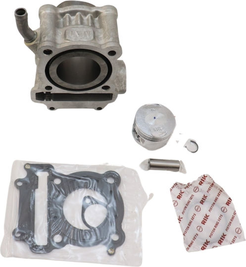 Aluminum Cylinder Piston 52.4mm Flanges Jet14-125 E4 Lc Symphony125 E4 Lc Fiddle125iv E4-e5 Lc 102-09-38524