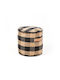 Uniqueitems Sitzsäcke & Poufs Schwarz-Beige 38x38x40cm