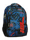 Gim School Backpack Elementary Blue 30 Litre 30 x 28 x 48 cm