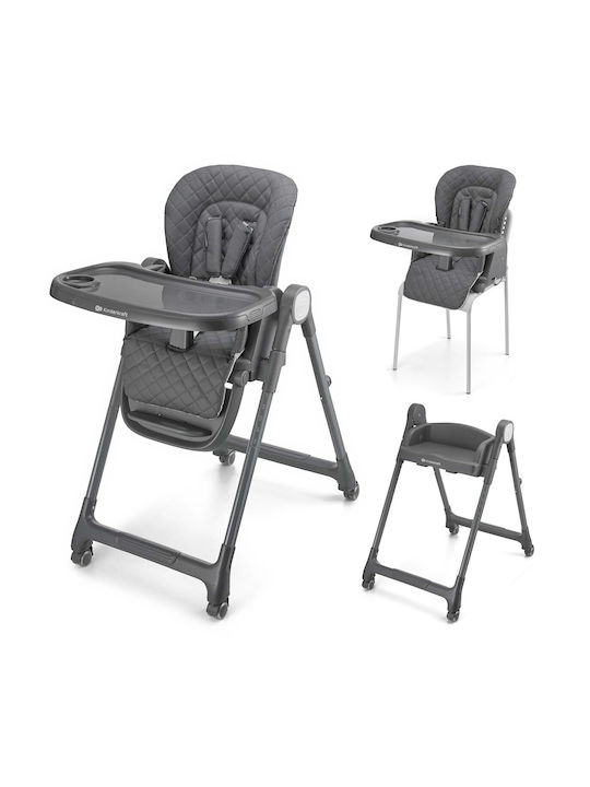 Kinderkraft Tulo Klappbarer Baby Hochstuhl Grau