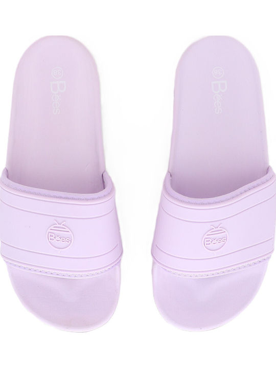 B-Soft Women's Slides Purple