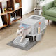 Bakaji Cat Basin with Sieve L59.5 x W39.5 x H15cm