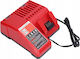 Rosfix Voltplus M12-18fc Powerdock – Milwaukee Зарядно Устройство Заместител 12v–18v 3a Led Abs Съвместимо с M14 M18